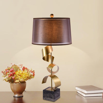 Seraph Luxe Fabric Table Lamp