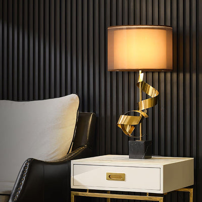 Seraph Luxe Fabric Table Lamp
