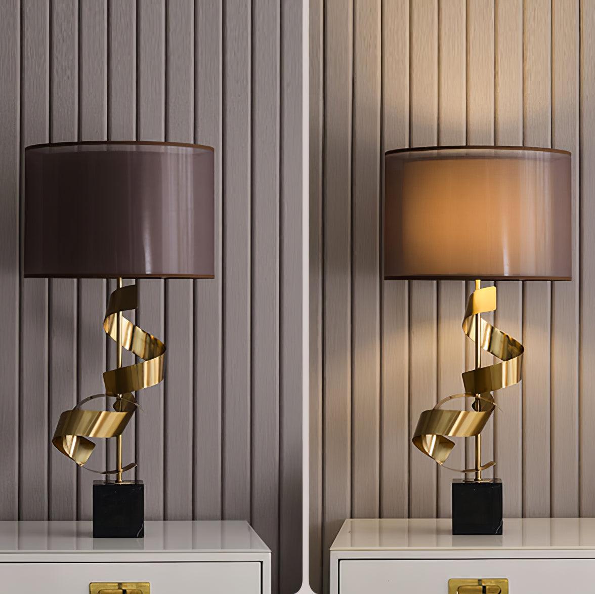 Seraph Luxe Fabric Table Lamp