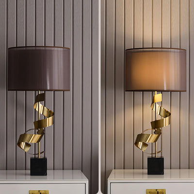 Seraph Luxe Fabric Table Lamp