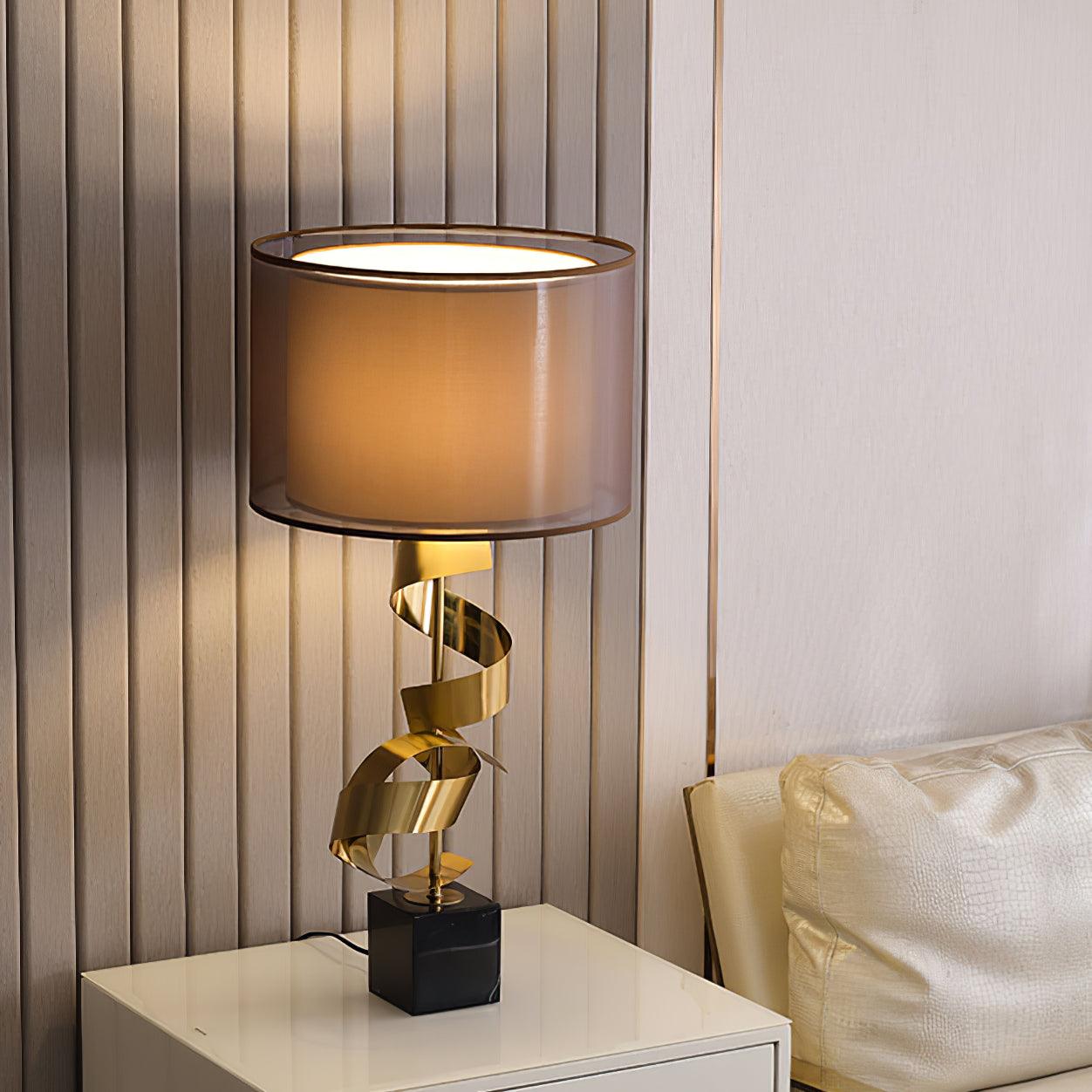 Seraph Luxe Fabric Table Lamp