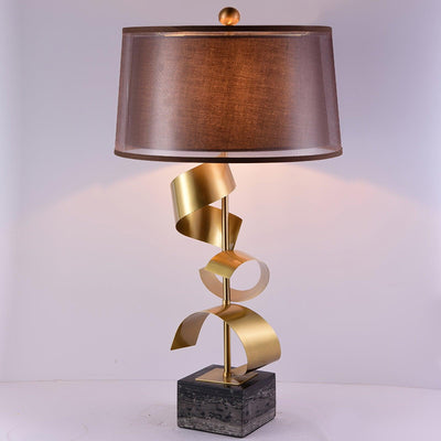 Seraph Luxe Fabric Table Lamp