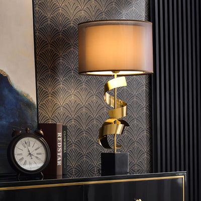 Seraph Luxe Fabric Table Lamp