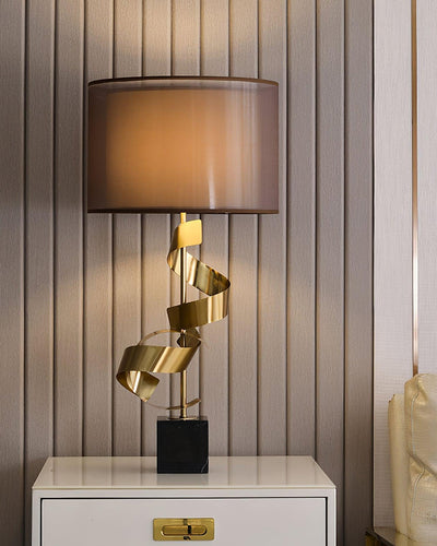 Seraph Luxe Fabric Table Lamp