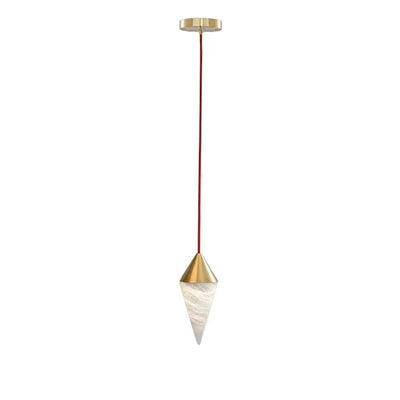 Ilverford Faceted Alabaster Drop Chandelier