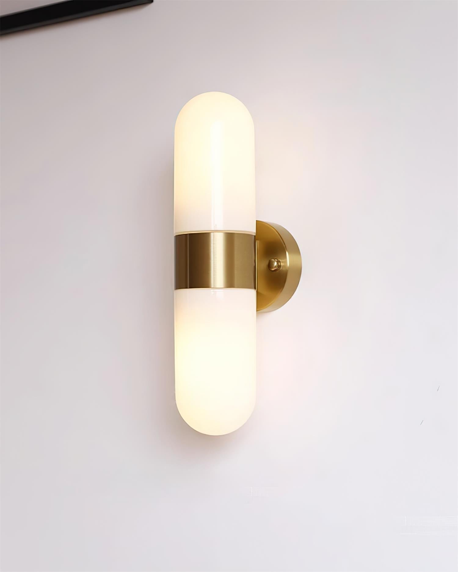 Celisette Capsule Glass Wall Sconce