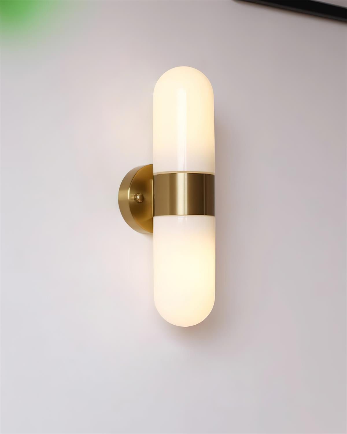 Celisette Capsule Glass Wall Sconce