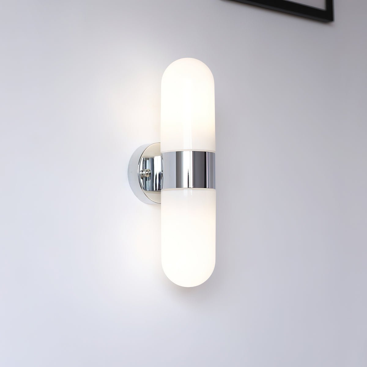 Celisette Capsule Glass Wall Sconce