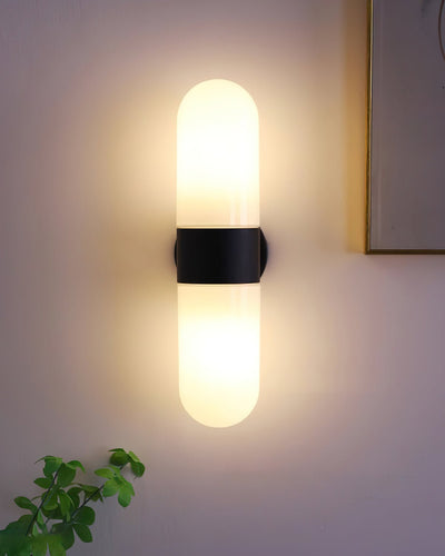 Celisette Capsule Glass Wall Sconce