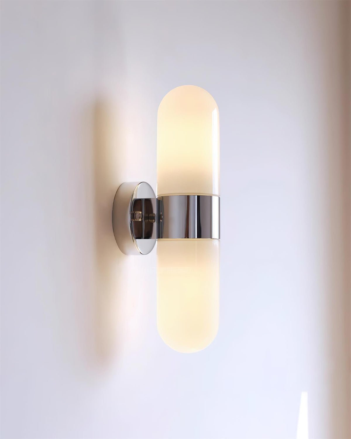 Celisette Capsule Glass Wall Sconce