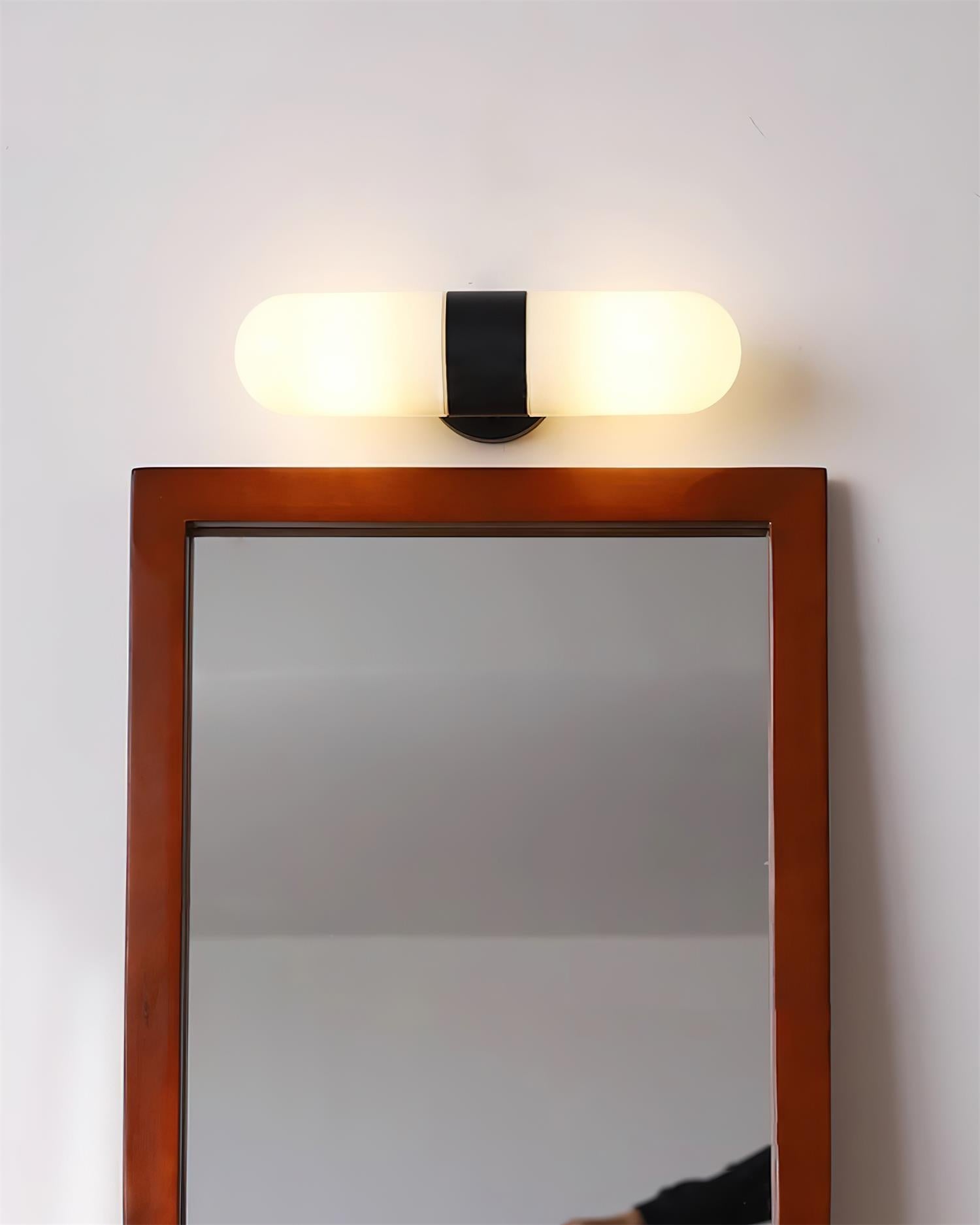 Celisette Capsule Glass Wall Sconce