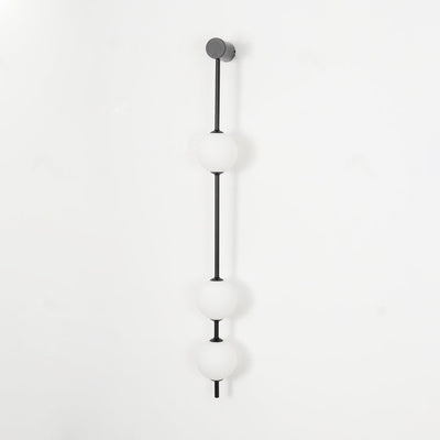 Lustra Wall Lamp Vertical Balls Brass - Neutral Decor