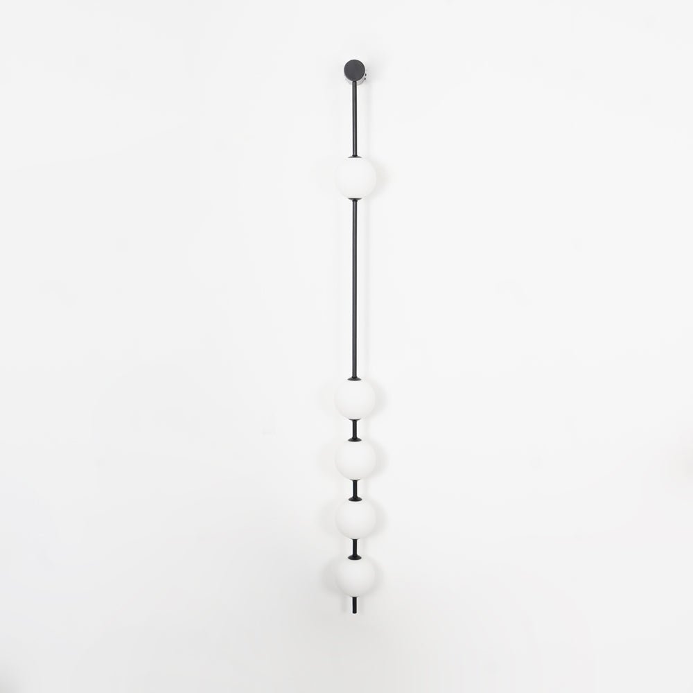 Lustra Wall Lamp Vertical Balls Brass - Neutral Decor