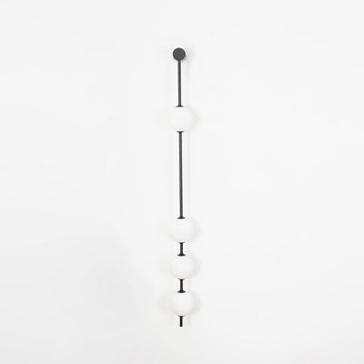 Lustra Wall Lamp Vertical Balls Brass - Neutral Decor