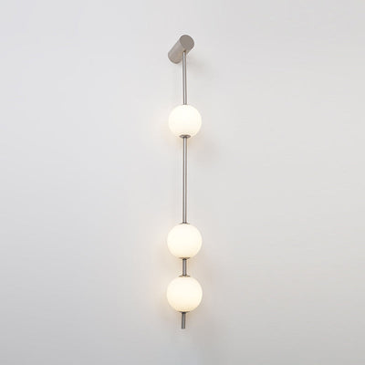 Lustra Wall Lamp Vertical Balls Brass - Neutral Decor