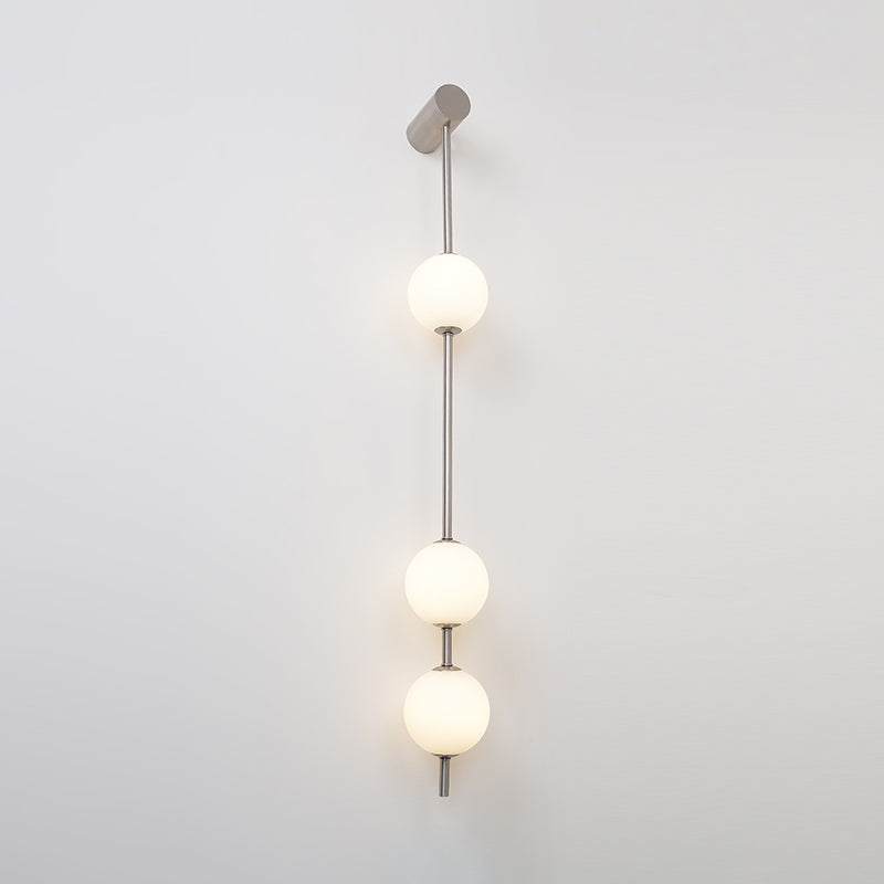 Lustra Wall Lamp Vertical Balls Brass - Neutral Decor