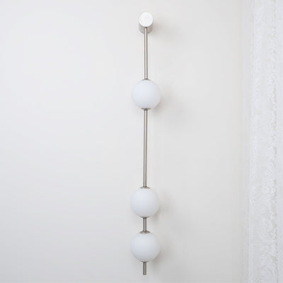 Lustra Wall Lamp Vertical Balls Brass - Neutral Decor