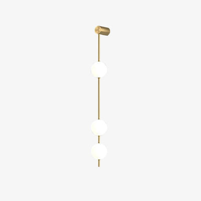 Lustra Wall Lamp Vertical Balls Brass - Neutral Decor