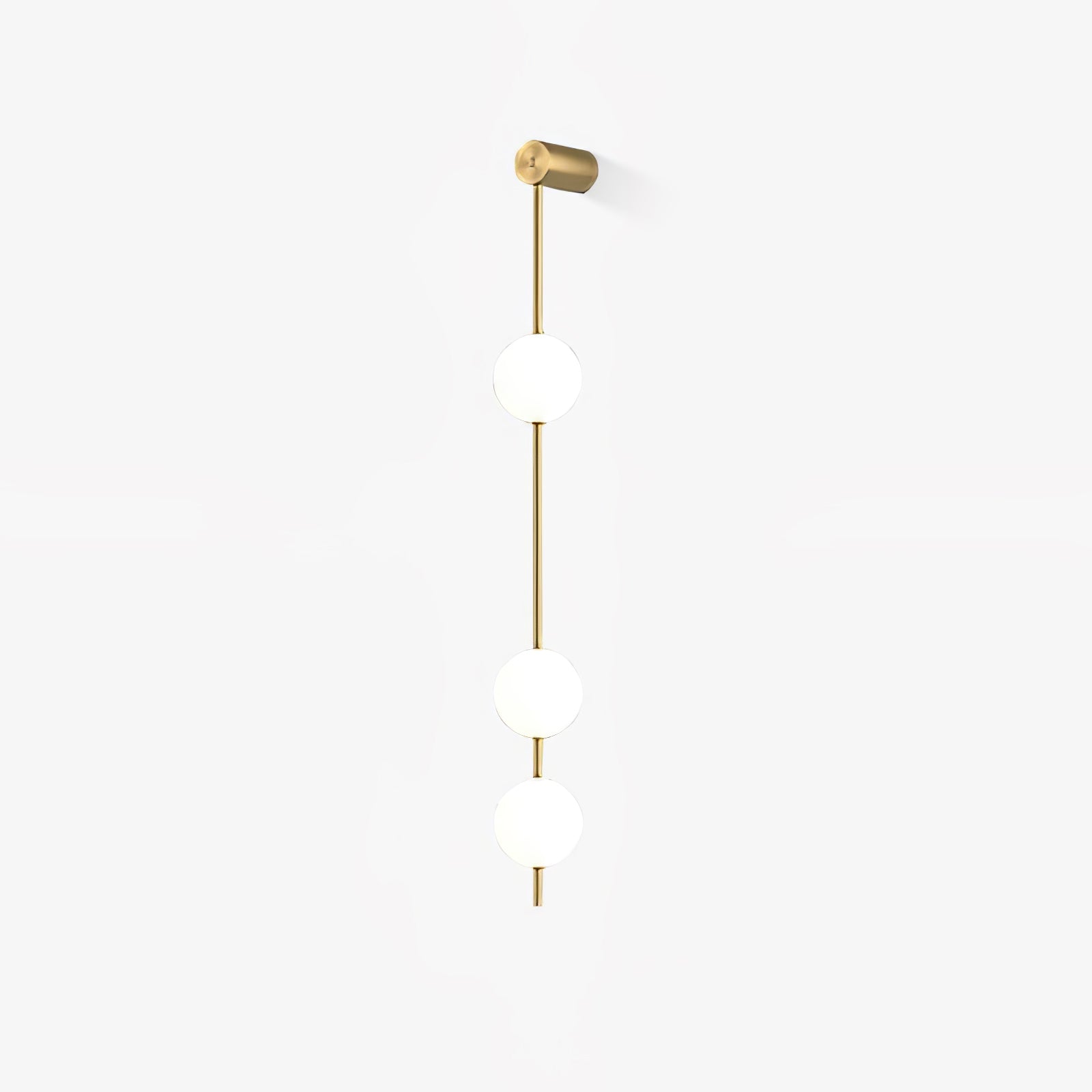 Lustra Wall Lamp Vertical Balls Brass - Neutral Decor