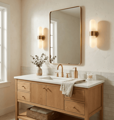 Celisette Capsule Glass Wall Sconce