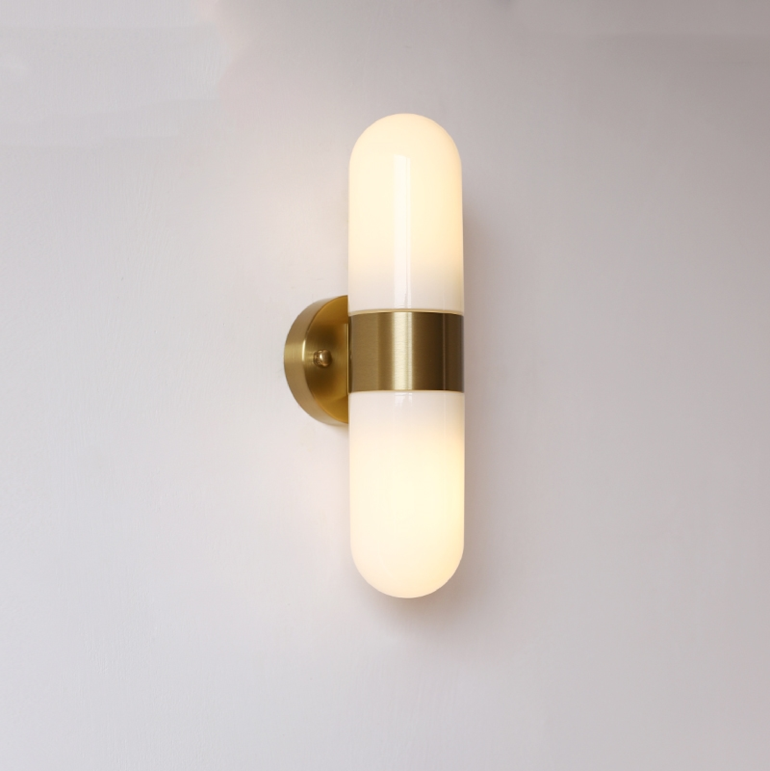 Celisette Capsule Glass Wall Sconce