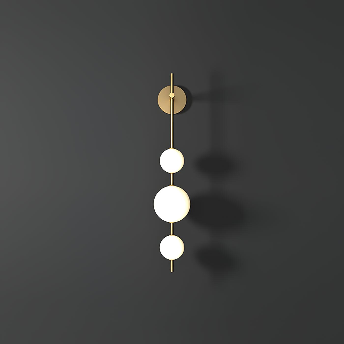 Miriiella Wall Lamp Vertical Globe Minimalist