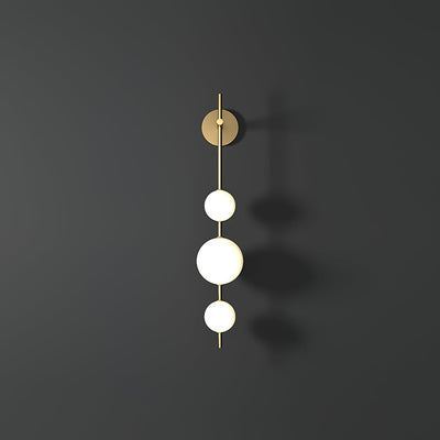 Miriiella Wall Lamp Vertical Globe Minimalist