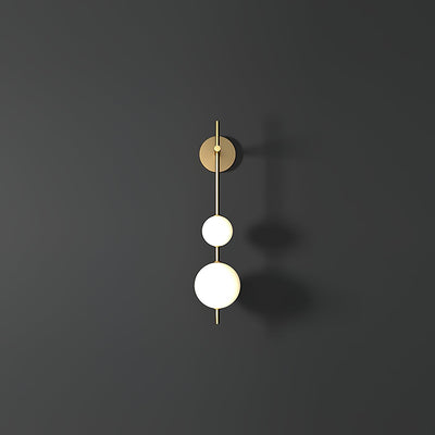 Miriiella Wall Lamp Vertical Globe Minimalist