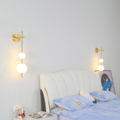 Miriiella Wall Lamp Vertical Globe Minimalist