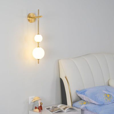 Miriiella Wall Lamp Vertical Globe Minimalist