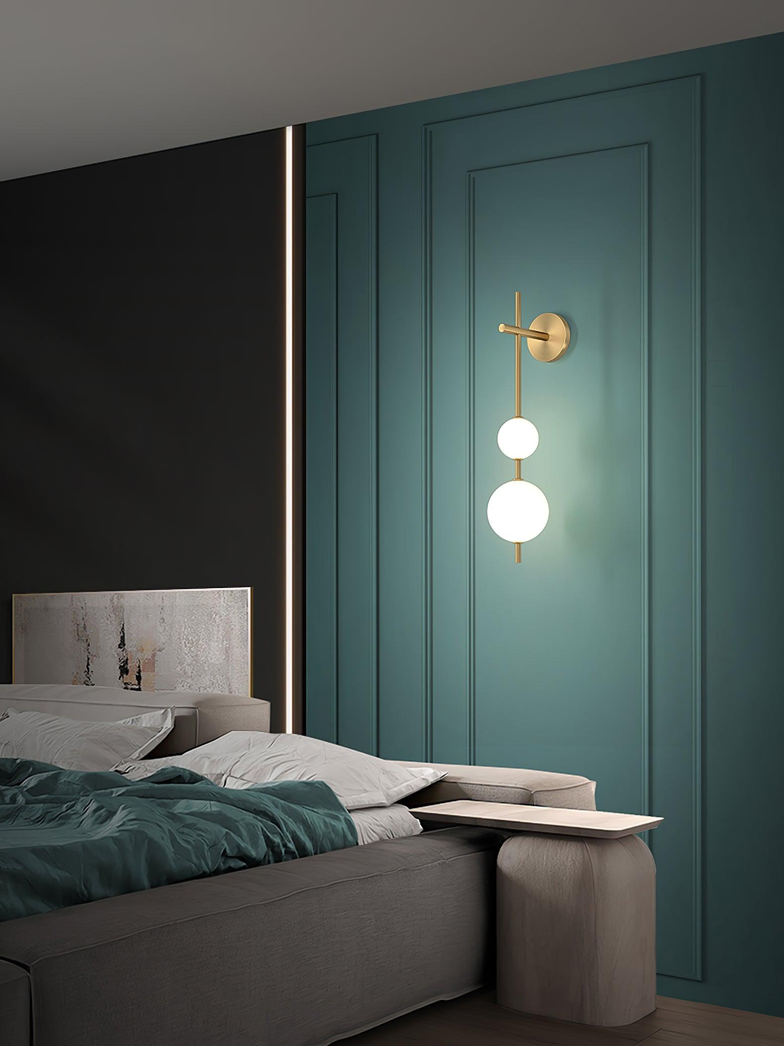 Miriiella Wall Lamp Vertical Globe Minimalist