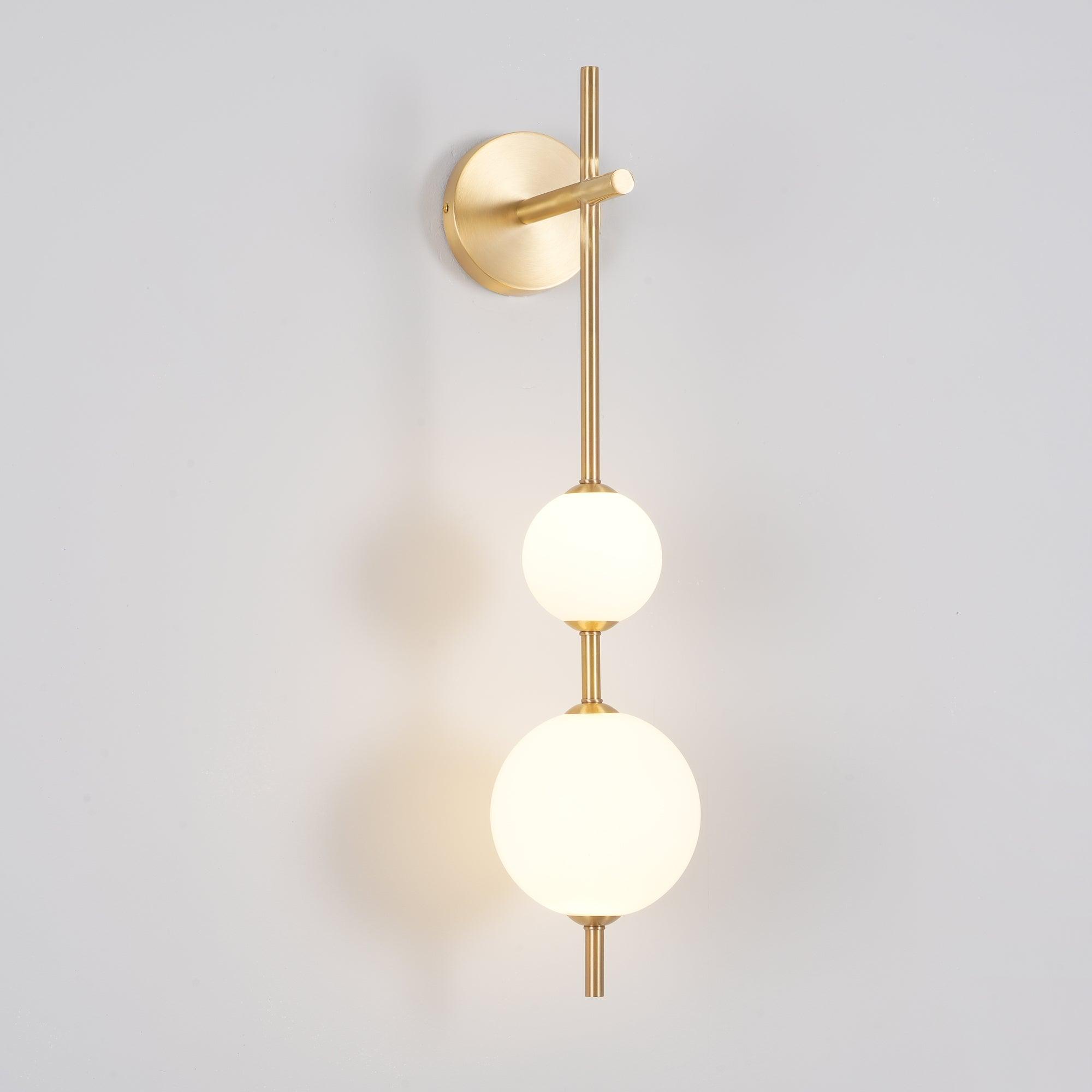 Miriiella Wall Lamp Vertical Globe Minimalist