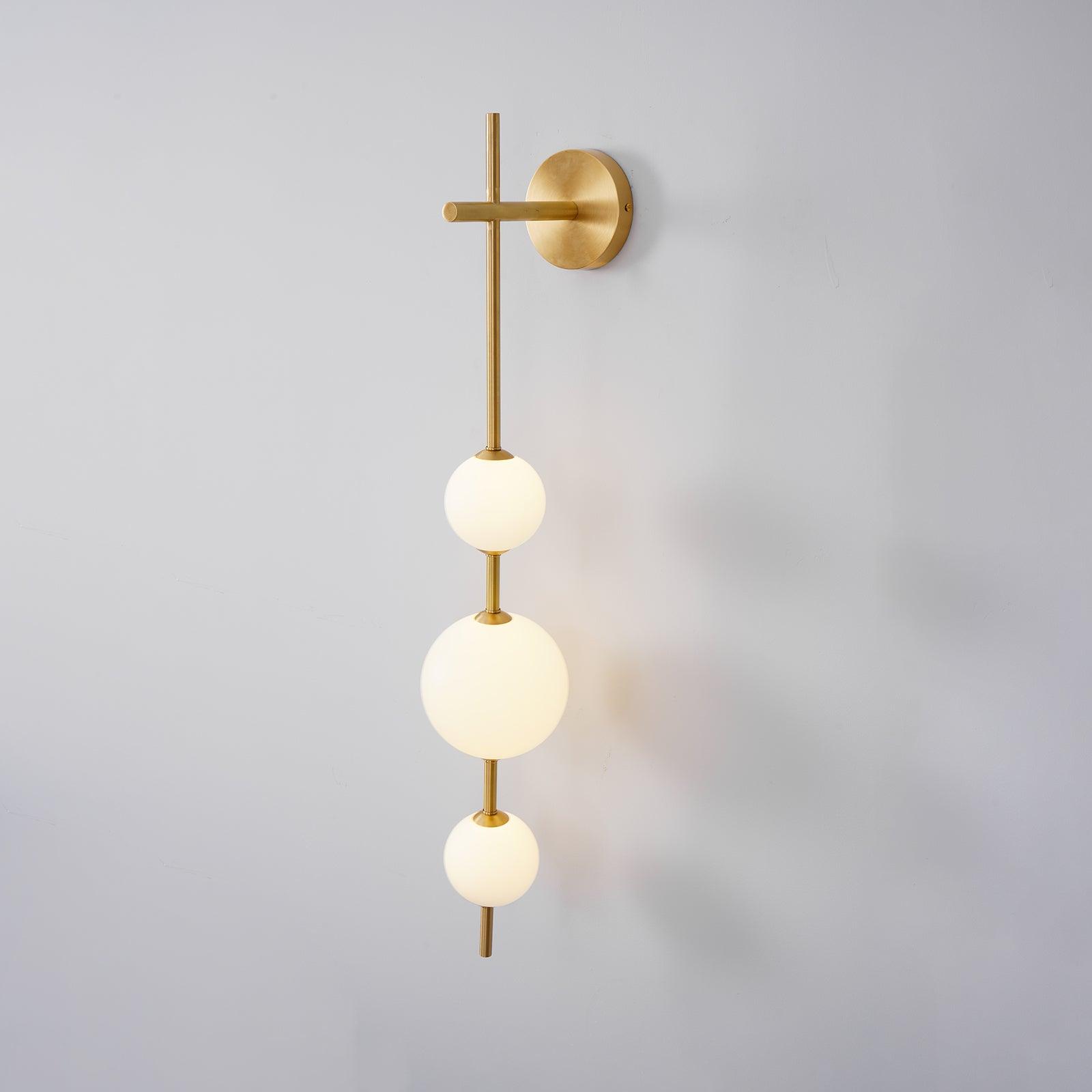 Miriiella Wall Lamp Vertical Globe Minimalist