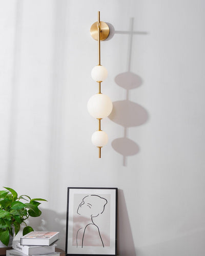 Miriiella Wall Lamp Vertical Globe Minimalist