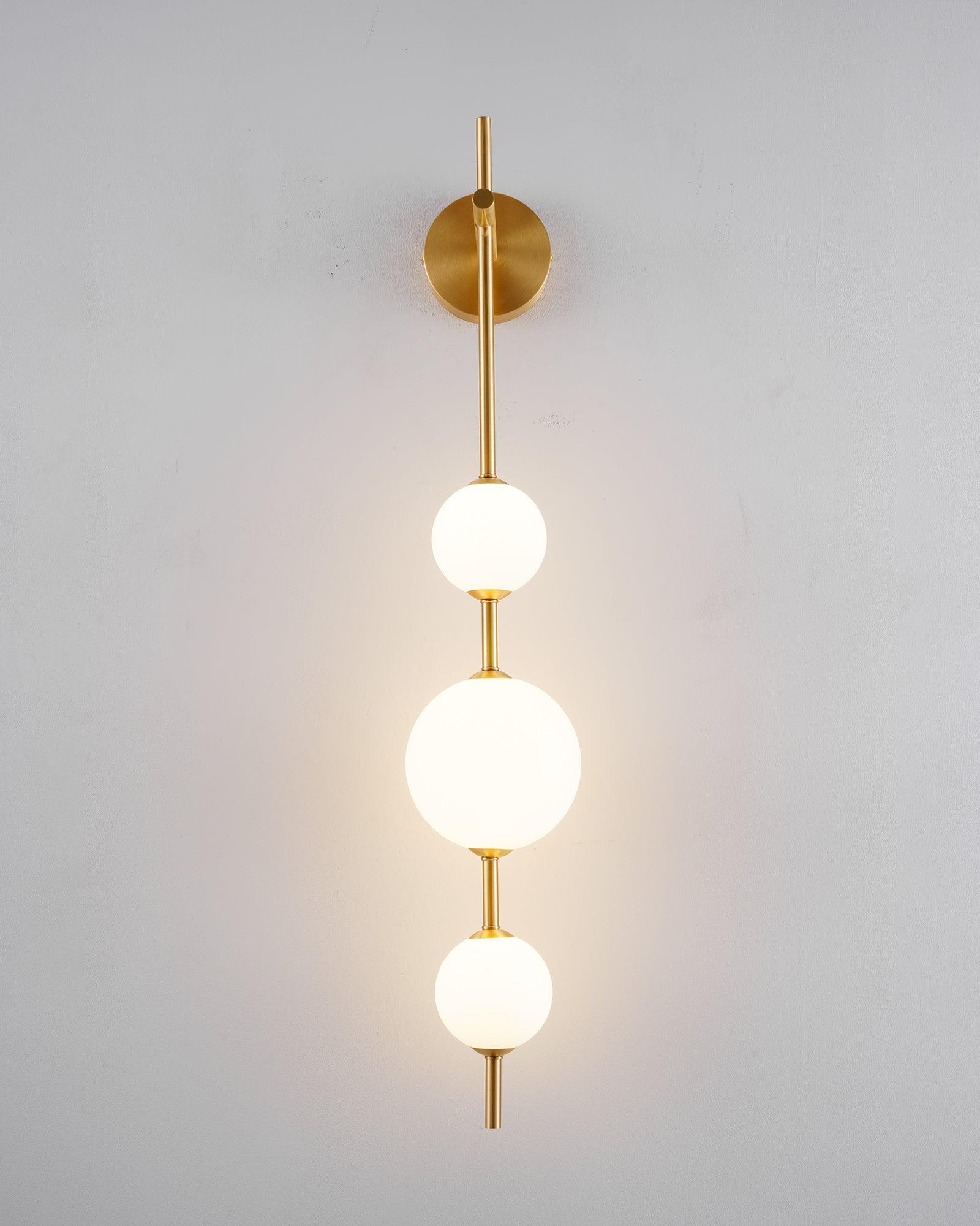 Miriiella Wall Lamp Vertical Globe Minimalist