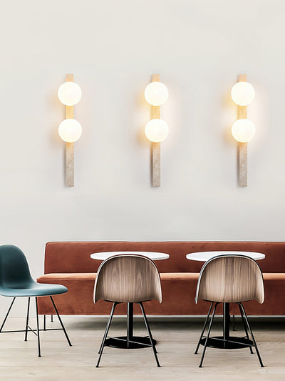 Valoaria Travertine Wall Light
