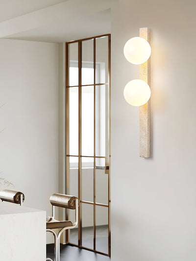 Valoaria Travertine Wall Light