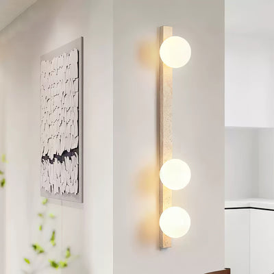 Valoaria Travertine Wall Light