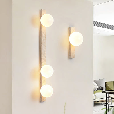 Valoaria Travertine Wall Light