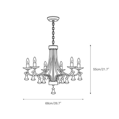 Selorine Crystal Chandelier