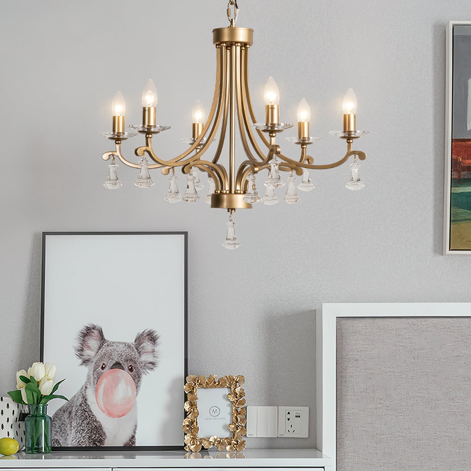 Selorine Crystal Chandelier