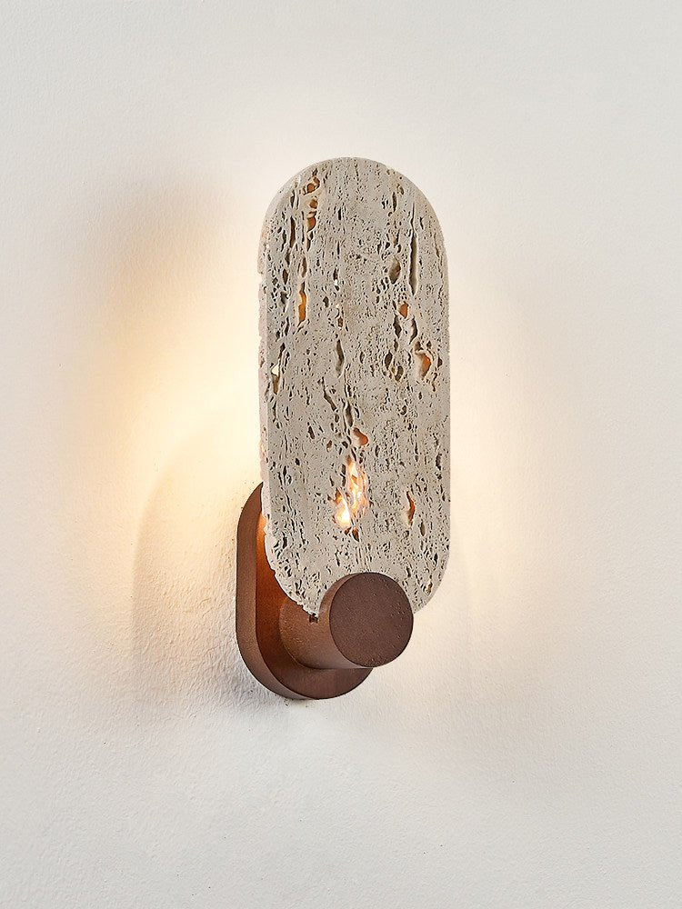 Sereneria Travertine Wall Light