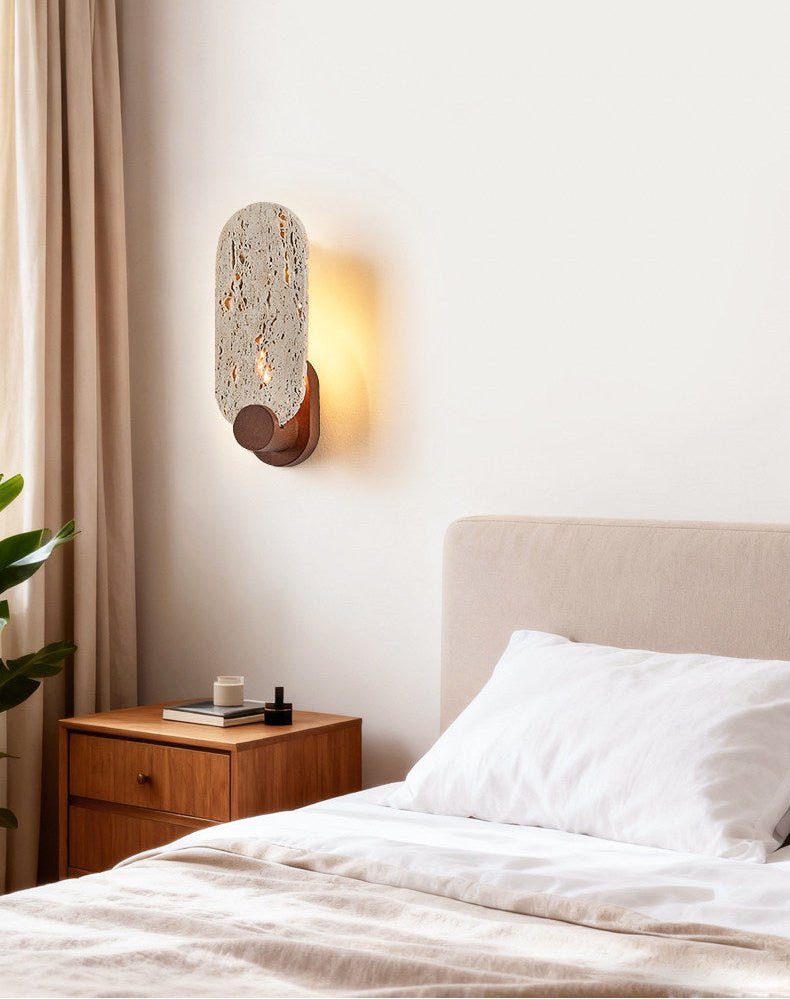 Sereneria Travertine Wall Light