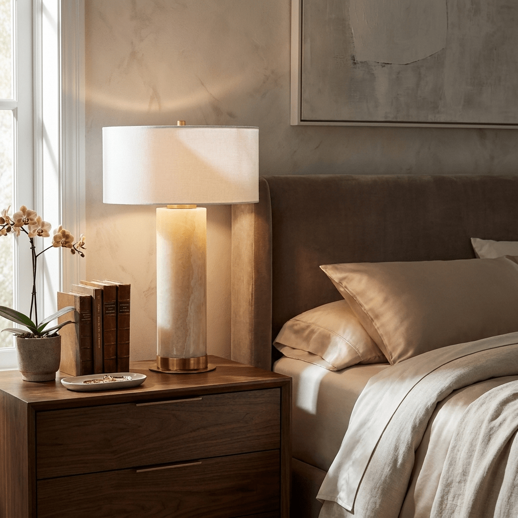 Liororaine Onyx Table Lamp