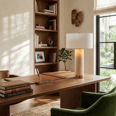 Liororaine Onyx Table Lamp
