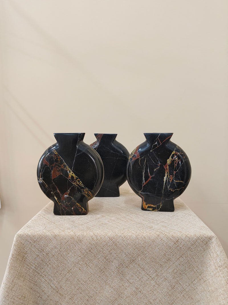 Gravion Marble Vase