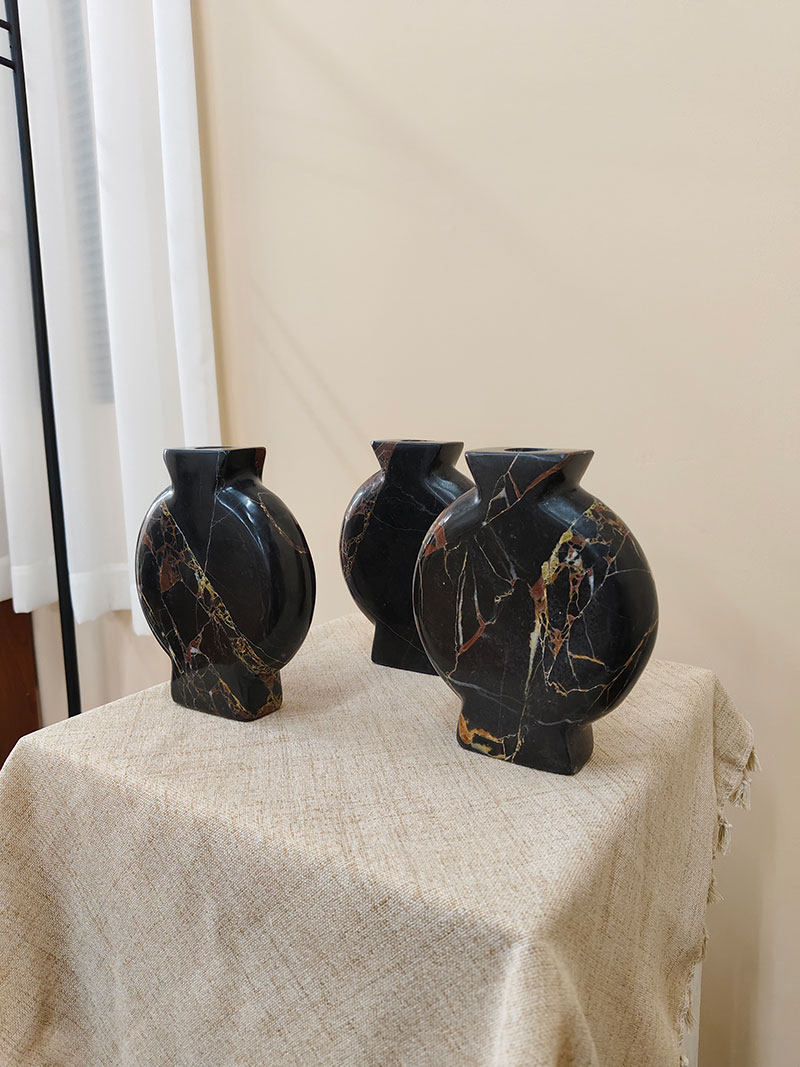 Gravion Marble Vase
