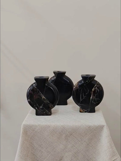 Gravion Marble Vase