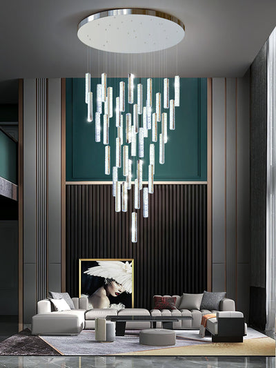Sorenaria Chandelier Villa Forci Pendant Silver Modern