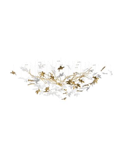 Arinan Floral Glass Chandelier